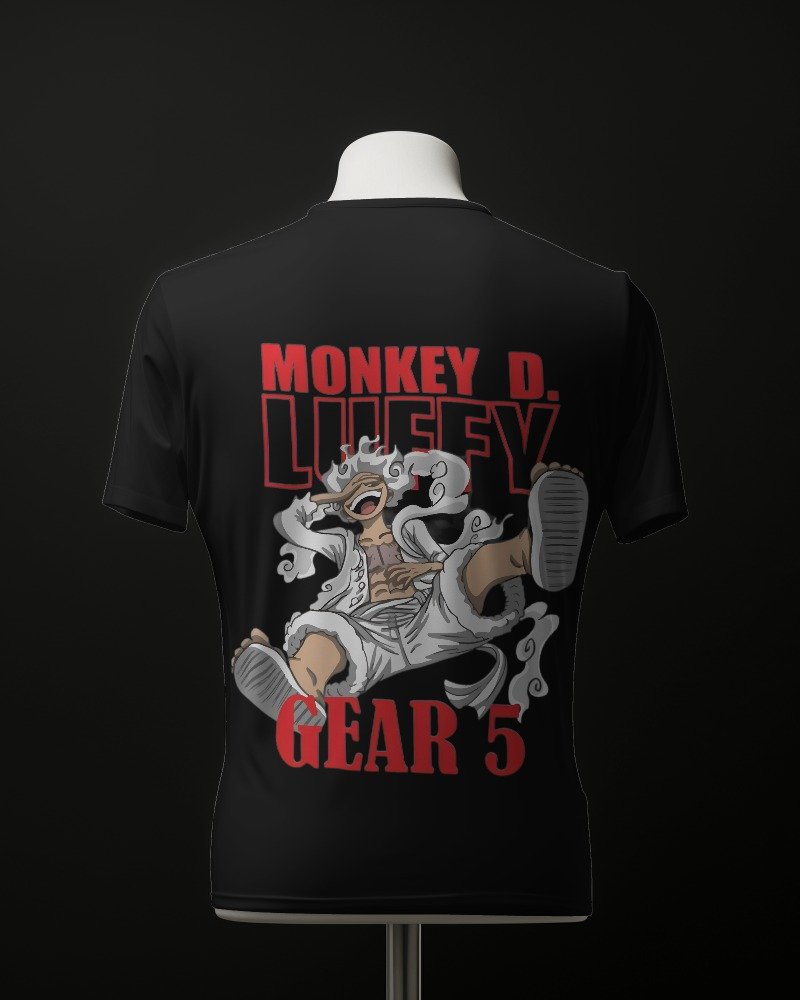 Rock Your Look with Oversized Monkey D. Luffy Anime T-Shirts